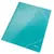 Mapa A4 din carton, cu elastic, LEITZ WOW, Culoare (230): Turcoaz - 2- Roveli