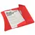 Mapa plastic A4, cu elastic ESSELTE Vivida, Culoare (230): Rosu - 3- Roveli