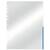 File protectie cristal deschidere partiala si margine colorata, 105 microni, 100 buc/set, A4, ESSELTE, Culoare (230): Albastru - 2- Roveli