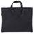Servieta din textil cu 2 fermoare, neagra, DELI - - Roveli