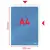 Mapa plastic cristal A4, deschidere in L, 150 microni, 25 buc/set, ESSELTE, Culoare (230): Albastru - 5- Roveli
