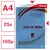 Mapa plastic cristal A4, deschidere in L, 150 microni, 25 buc/set, ESSELTE, Culoare (230): Albastru - 3- Roveli