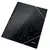 Mapa A4 din carton, cu elastic, LEITZ WOW, Culoare (230): Negru - 2- Roveli