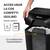 Distrugator documente 8 coli, Micro-Cut, FELLOWES LX41M - 5- Roveli