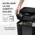Distrugator documente 8 coli, Cross-Cut, FELLOWES LX45 - 6- Roveli