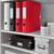 Biblioraft plastifiat 8.2cm, deschidere 180 grade, LEITZ WOW Active, Culoare (230): Rosu - 3- Roveli