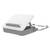 Geanta laptop cu suport ergonomic, FELLOWES Breyta, alba - 3- Roveli