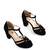 Sandale elegante de dama , cu toc inalt WX03-BLACK - 2- Roveli