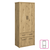 Dulap 4D1S/50, stejar Artisan, AIRON - - Roveli