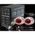 Lupe Bi-xenon Devil Eyes RED 2.5 inch 001R - - Roveli