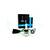 Set Bec 9006 HB4 cu LED S2 chip led Korea  40W , 4800 lumen 6000k  12-24V - 3- Roveli
