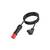 Cablu alimentare frigider auto, 2m, conector tip "Cygaro", 12/24V - 2- Roveli
