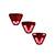 Lampa pozitie si stop frana LED F1  Lumina neon Rosie cu joc de lumini  12V Cod:  ZC-METR1 - 4- Roveli