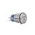 Buton cu Led  din aluminiu 12V , 19mm Cod: TLB241 - - Roveli