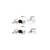 Set cupla remorca cu 3 adaptoare si suruburi Cod: BC-3000.1D - 3- Roveli