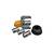 Set cupla remorca cu 3 adaptoare ,suruburi, manson si protectie bara Cod: BC-3000.1D - - Roveli
