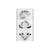 Ornament de toba compatibil BMW X5 F15-Argintiu Cod:TYH202SL - - Roveli