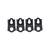 Set 4 suporti ancorare pe remorca compatibili MAVERICK X3 C  Cod: RZR-077 - - Roveli