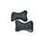 Set 2 perne tetiere universale sustinere gat auto culoare Negru cusaturi diverse Cod: FS-6512 - 5- Roveli