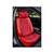 Huse scaune auto universale 9D premium imitatie piele si alcantara  rosu Cod: 1213-2 - - Roveli