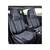 Huse scaune auto universale fractionate 9D Premium fata si spate negru gri antracit cusaturi gri Cod: HNG1407-4 - - Roveli