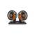 Ventilator auto dublu cu mufa USB 5V Cod: FS-1308 - 2- Roveli