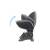 Cotiera auto universala neagra cu suport metalic Cod: 48014 - 3- Roveli