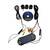 Set tetiere 1DVD+1monitor 9 inch negre Cod: 9503 - 3- Roveli