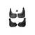 Aparatori noroi compatibile  Volkswagen Touran / Caddy  2005-2016  Cod: MUD1051   CH-1 - 2- Roveli
