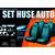 Huse auto compatibile Logan III  ACCES si ESENTIAL 2020->  hexagon cu gaurele negru/cusatura rosie - 2- Roveli