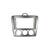 Rama Navigatie 9" cu cablaj si canbus  compatibila  Ford Focus II 2004-2011 ( AC Manual ) Cod: NV3054/ GR1 - - Roveli