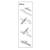 Stergator parbriz pasager RENAULT VEL SATIS MPV 06/2002➝ COD:ART33 30" - - Roveli