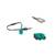 Cablu adaptor antena radio fakra dublu cu amplificator activ cu alimentare fakra Cod: W7906 - 4- Roveli