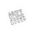 Ornament plastic auto cromat litere, cifre si semne 3D   - - Roveli