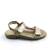 Sandale din piele naturala , lacuita , pentru fetite , decorate cu flori  7202-BEJ, Culoare (12): Bej, Marime (12): 31 - 3- Roveli