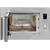 Cuptor cu microunde incorporabil ECG MTD 2390 VGSS, 23 L, Argintiu - 4- Roveli