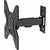 Suport TV de perete ECG LD 174202, 17"- 42" (43 - 106 cm), rotire 90°, inclinare 2°-15°, 25 kg, VESA - 4- Roveli