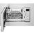Cuptor cu microunde incorporabil ECG MTD 2081 VGSS, 20 litri, 1200 W, 5 niveluri de putere, 9 programe - 4- Roveli