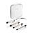 Ondulator de par 4 in 1 ETA Fenite 8327, invelis ceramic, 56 W, 13-33 mm, 9 trepte de temperatura - - Roveli