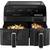 Friteuza dubla cu aer cald ECG AF 8300 Dual Fry, 5.2 + 3.1 litri, 2700 W, 8 programe, control temperatura 80-200°C - 6- Roveli