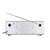Internet radio GoGEN IR 267 BTDAB, 2x10W, DAB+/FM, CD, LCD, Bluetooth, Spotify Connect, argintiu/maro - 2- Roveli