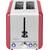 Prajitor de paine ECG ST 2708 Tradizione Corsa, putere 925 W, 2 felii, 6 grade de rumenire, rosu mat - 6- Roveli