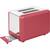 Prajitor de paine ECG ST 2708 Tradizione Corsa, putere 925 W, 2 felii, 6 grade de rumenire, rosu mat - 7- Roveli