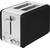Prajitor de paine ECG ST 2708 Tradizione Nero, putere 925 W, 2 felii, 6 grade de rumenire, negru mat - - Roveli