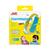 Casti JVC pentru copii HA-KD7-YNE, Over-ear, galben-albastru - 2- Roveli