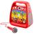 CD player cu Bluetooth si functie karaoke GoGEN DECKO, USB, MP3, Microfon, Rosu - - Roveli