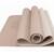 Saltea Yoga pentru exercitii, din cauciuc, 183x61 cm, Beige - 5- Roveli