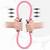 Inel pentru exercitii Pilates, Roz - 6- Roveli