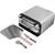 Cuptor electric pentru Pizza ECG Forza 4500, 1850 W, 450 °C, 45 litri, 5 programe, control digital, negru - 10- Roveli
