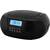 Radio CD Player ECG CDR 550, 2 x 1.5 W RMS, tuner FM cu memorie 40 de posturi,USB, negru - 2- Roveli